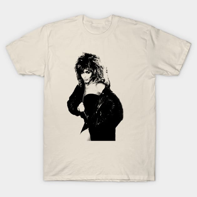 Vintage Tina turner Rock T-Shirt by jadul499